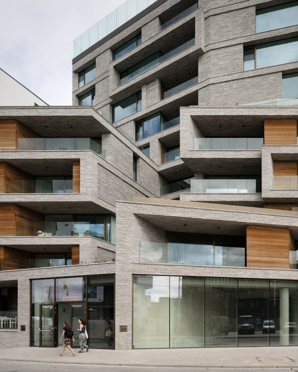 dům Sky One v Belgii od studia a2o architecten z Hasseltu