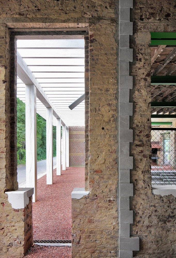 Přestavba psychiatrické léčebny PC Carritas v Belgii, Architecten de vylder vinck taillieu