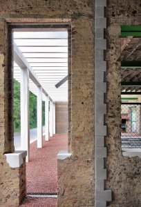 Přestavba psychiatrické léčebny PC Carritas v Belgii, Architecten de vylder vinck taillieu