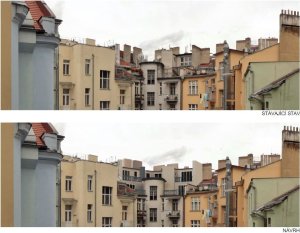 ASGK Design, Podkrovní apartmá Josefov, současný a navržený stav - foto