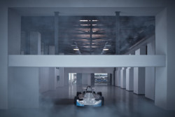 Místo skleněných tyčí na výrobu jablonecké bižuterie, jsou tu jiné poklady. (Automoto muzeum v Lučanech nad Nisou, studio ARCHIDEE, architekt Ondřej Novosad)