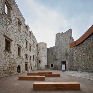 Rekonstrukce paláce hradu Helfštýna od Miroslava Pospíšila ze studia atelier-r, realizace 2020