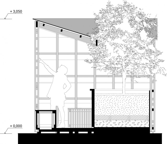 City Cell Prototype, KOGAA, řez