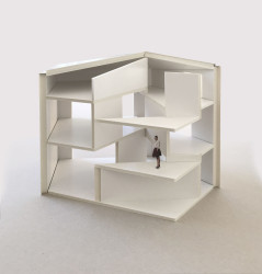 Model (Rodinný dům nedaleko Olomouce, studio Malý Chmel)