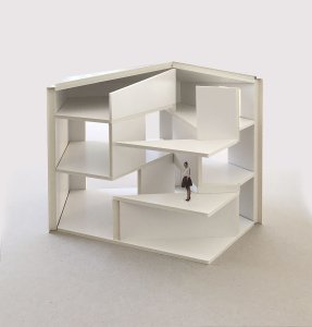 Model (Rodinný dům nedaleko Olomouce, studio Malý Chmel)