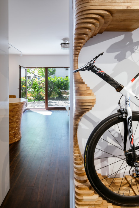 Interiér bytu v Letňanech za využití parametrického designu, Archistroj