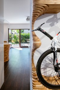 Interiér bytu v Letňanech za využití parametrického designu, Archistroj