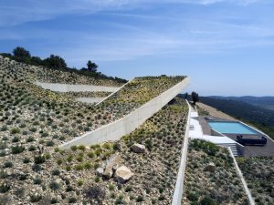 Víkendová vila Issa Megaron na chorvatském ostrově Vis, architekt Davor Matekovic