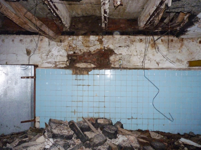 Bývalá Výrobna uzenin v Nuslích - původní stav