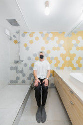 Vršovické podkroví, Mooza architecture / Klára Kuncová (Císařovská)