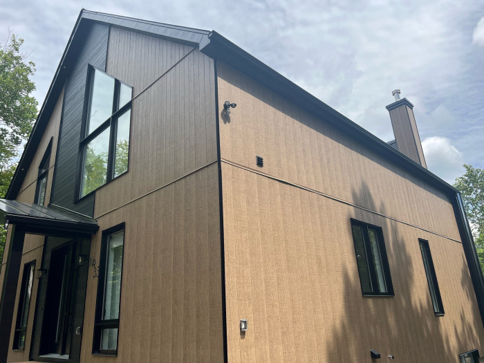 Dřevovláknitý kanadský fasádní obklad CanExel od CHYTRÉ FASÁDY