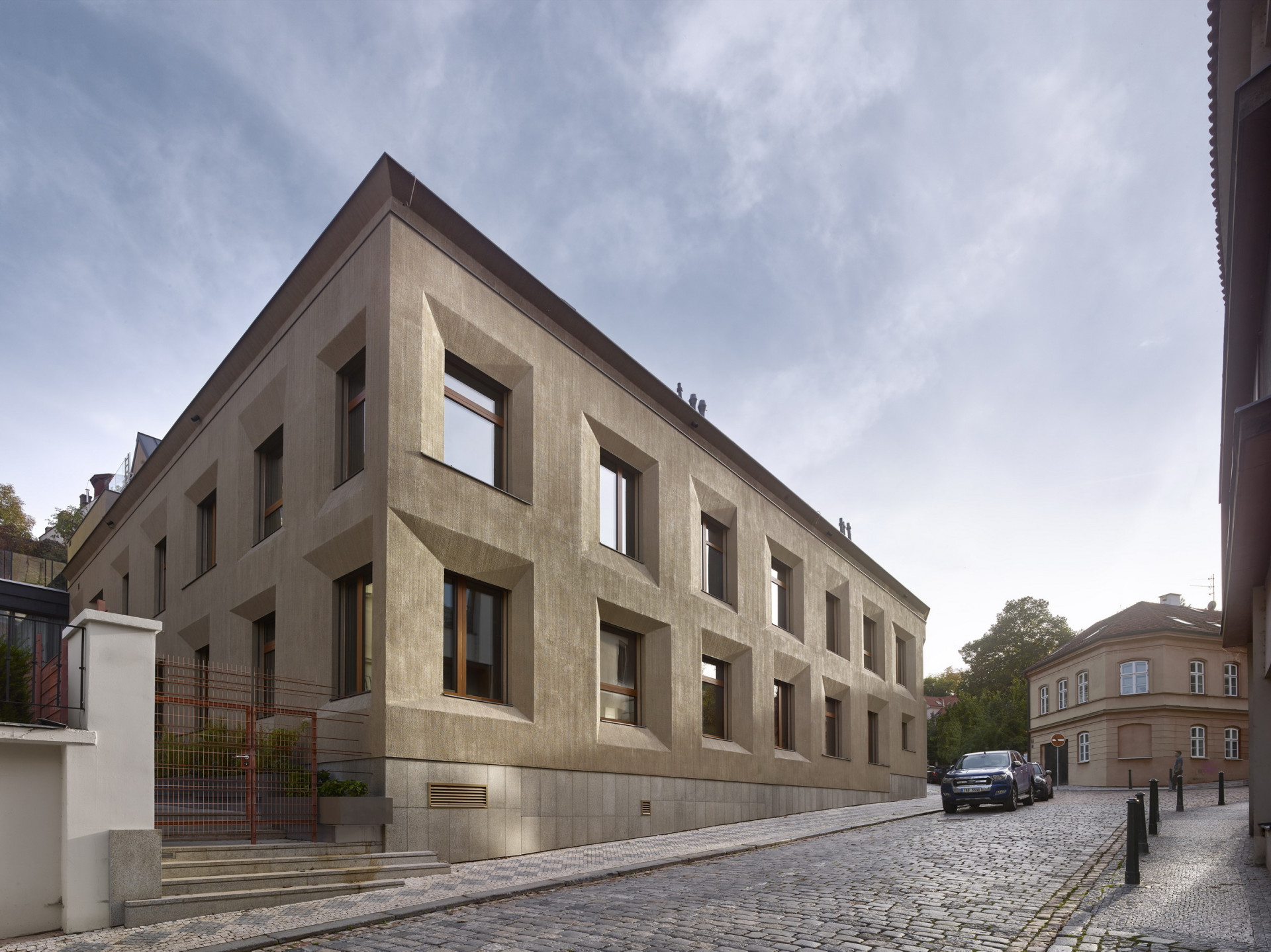 Rezidence Gotthardská v Praze od NEDVEDARCHITETI