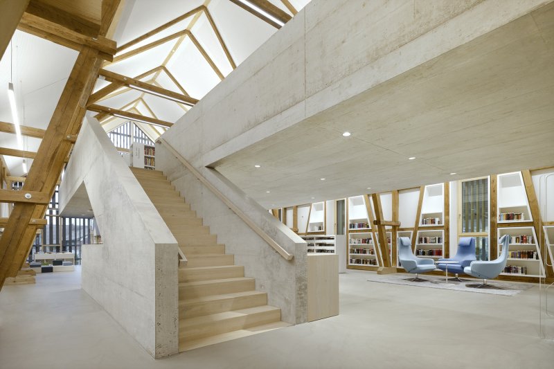 Knihovna v Kressbronnu, Steimle Architekten / Jens Oehmigen © Brigida Gonzalez