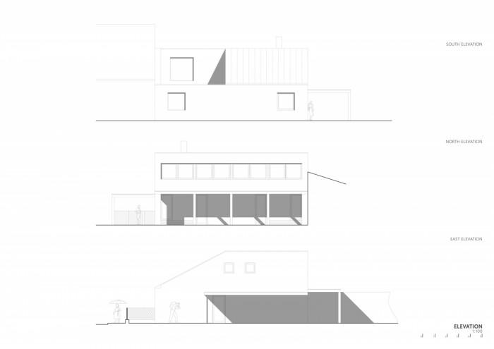 Rodinný dům ve Zlíně od studia NOVÝ architekti, pohledy