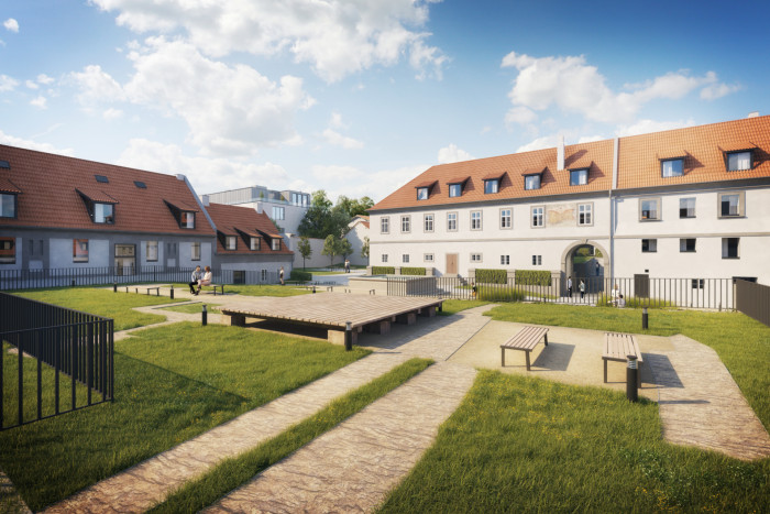 Revitalizace Jinonického dvora, vizualizace, AU plan / Tomáš Filgas, Eliška Chlachulová, Simona Matoušková, Milan Ševčík, Michal Šourek