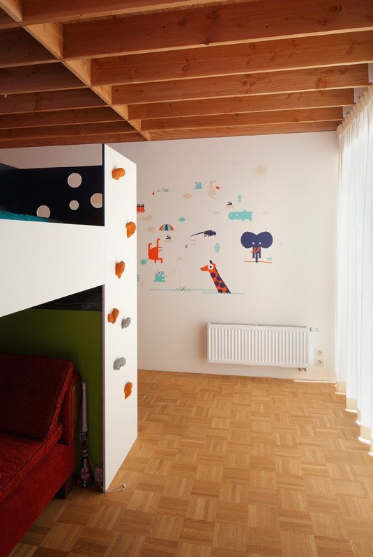 Přestavba industriální budovy na rodinný dům v Gentu, NU architectuuratelier