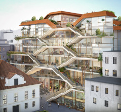 Vizualizace projektu - Praha, palác Savarin