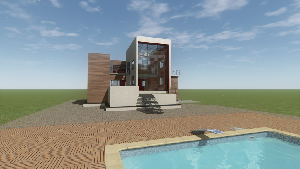 Obr. 6: Twinmotion 2015, Materiály - foto