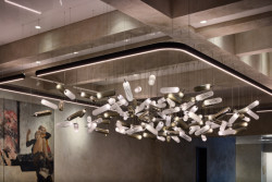 Dílo Coocoo´s Nest  od Bomma nad barem v lobby