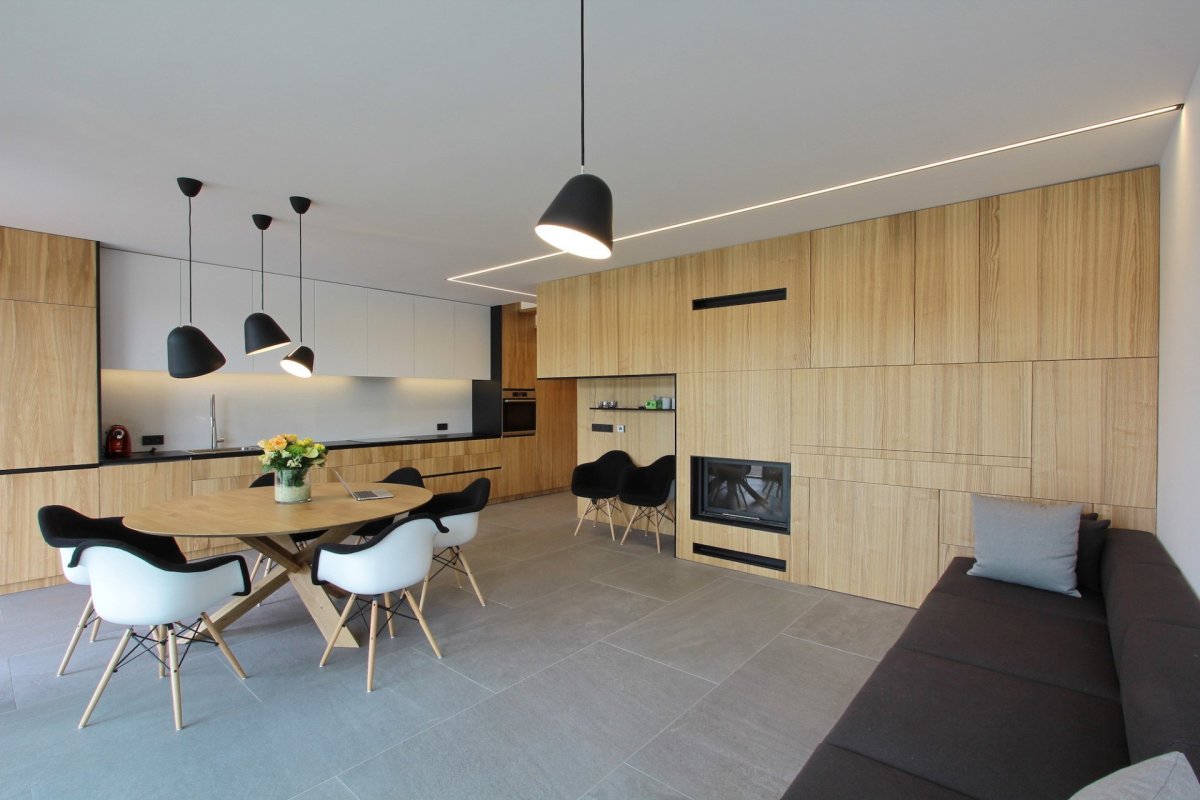 Chata PS ve slovenské obci Plavecký Štvrtok, Hantabal architekti