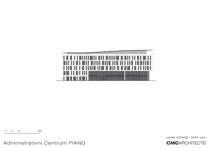 Administartivní centrum Piano, V pohled, CMC architects a.s.