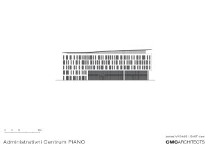 Administartivní centrum Piano, V pohled, CMC architects a.s.