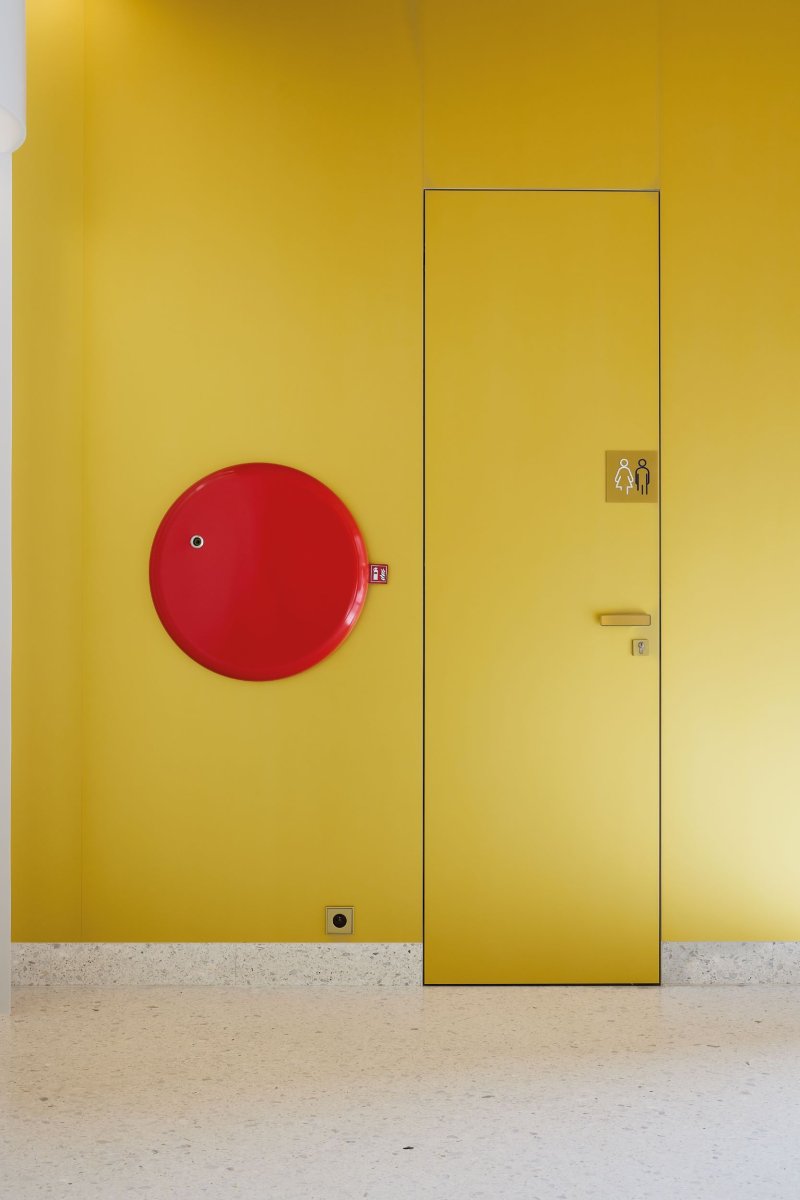 Detail z interiéru (Rezidence U Milosrdných na Starém Městě od Fránek Architects)