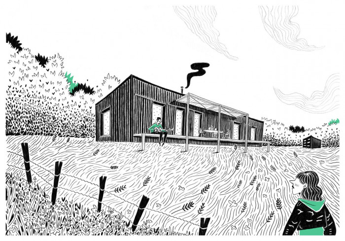 Spray architecture, Un Dernier voyage – foto