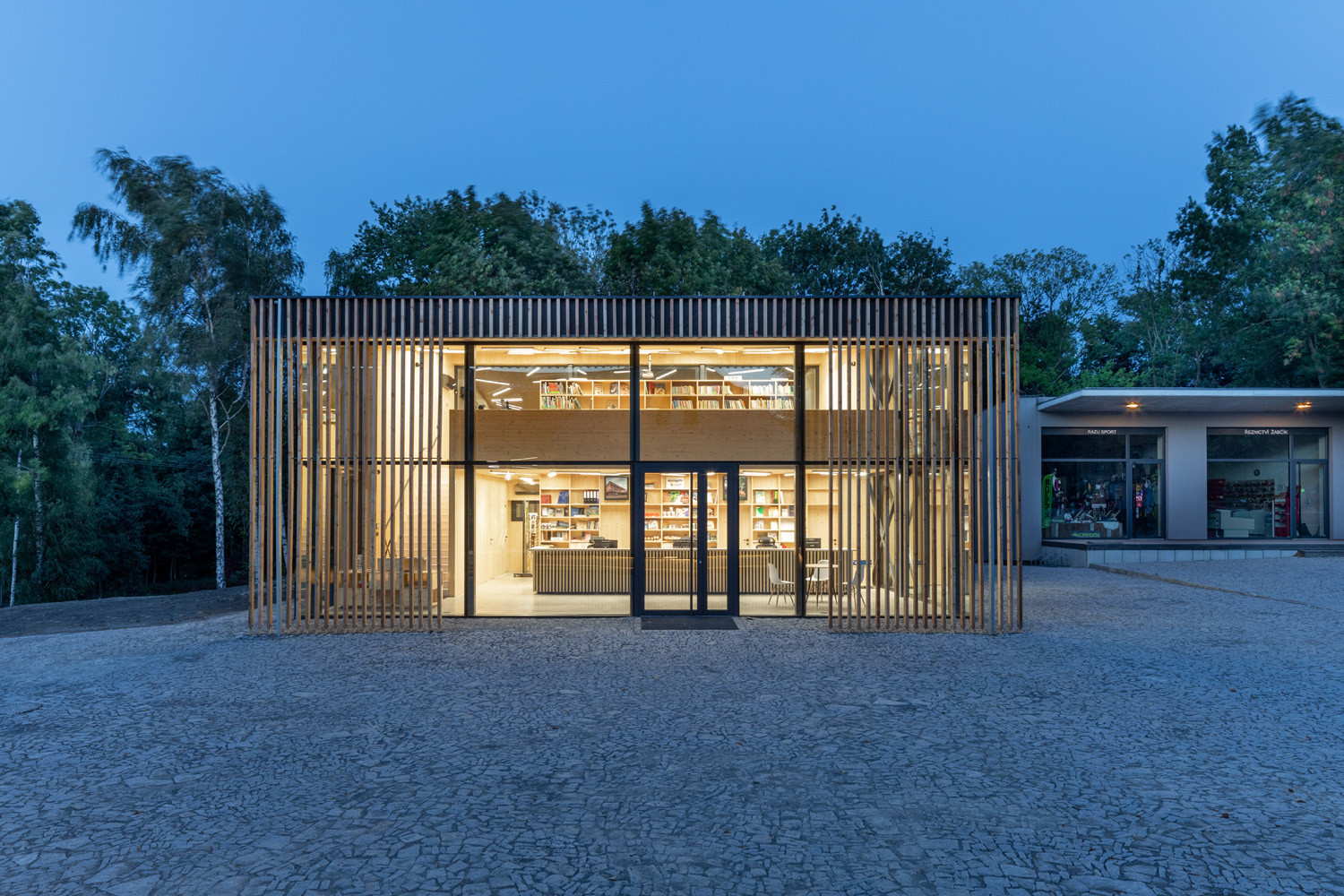 Informační centrum Trojanovice od Kamil Mrva Architects