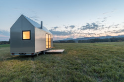 Mobilní domek Mobile Hut, ARTIKUL architekti.