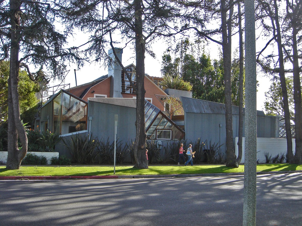 Vlastní dům Franka Gehryho z roku 1978