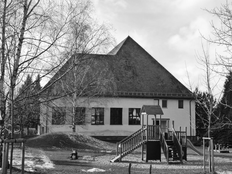 Původní stav objektu Masarykovy školy v Holýšově