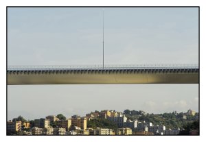 Most svatého Jiří stojí nad Janovem už tři roky. Navrhl ho architekt Renzo Piano jako památník i symbol naděje