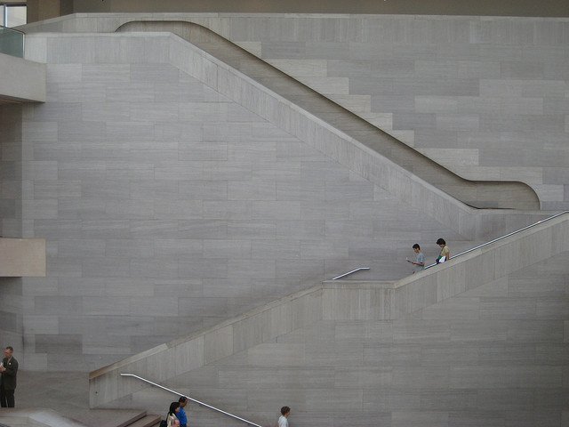 Východní křídlo Národní galerie ve Washingtonu, I.M. Pei 1978.