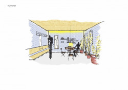 Pravá vesnická zastávka v Krucemburku, DPA/ David Ptáček, Ondřej Dvořák, interiér