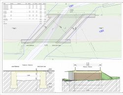 Most v Oborech, STATICITY - stávající stav mostu.