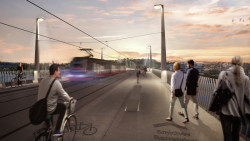 Vizualizace Dvoreckého mostu