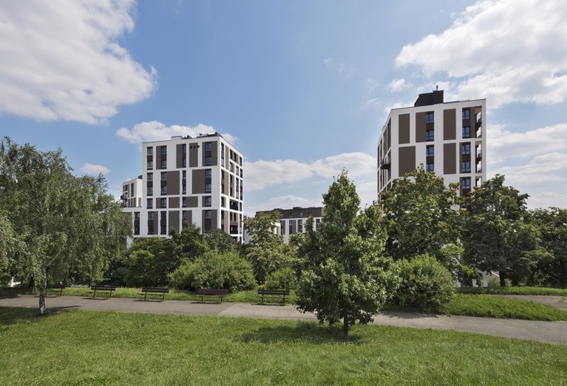 Žižkovská rezidenční čtvrť Na Vackově od ateliéru MS architekti