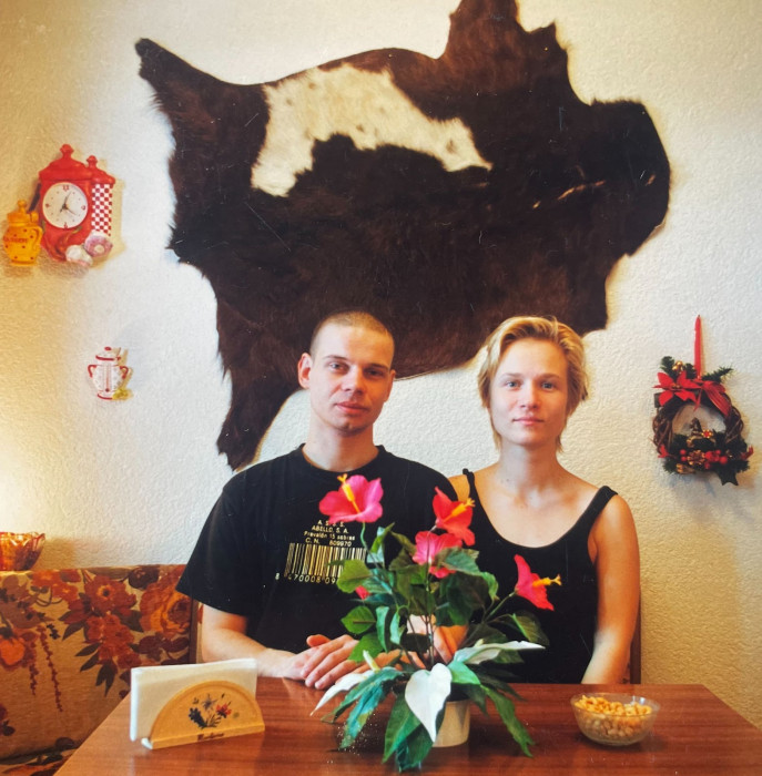 Kištof Kintera a Denisa Václavová na začátku - společného života a sbírání umění