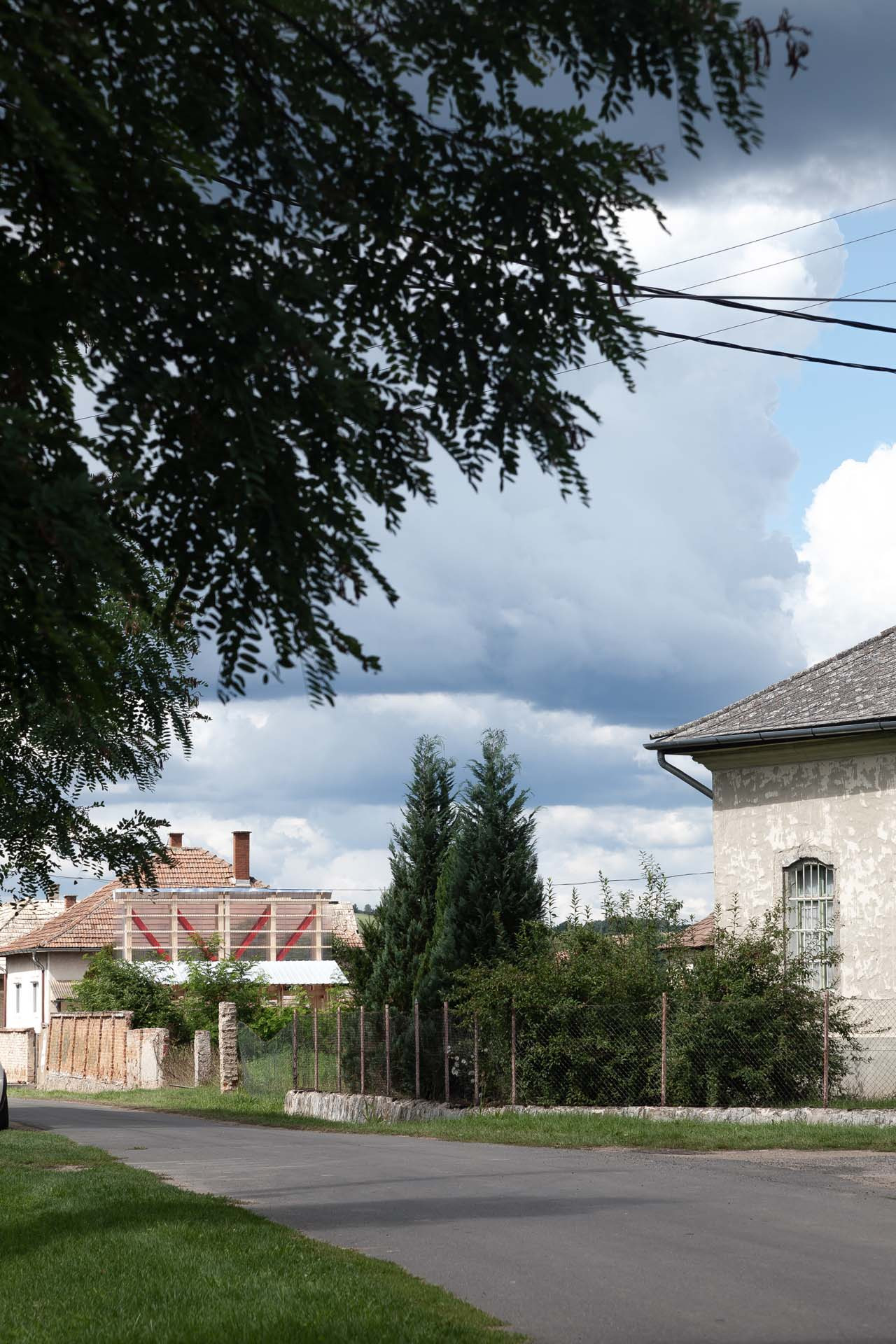 Pavilon Lighthouse od GRAU Architects v maďarském městě Ipolytarnóc