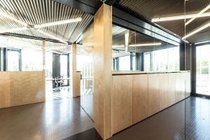 Administrativní sídlo firmy v pavilonu EXPO 2015, KOMA MODULAR. ZDROJ: KOMA MODULAR