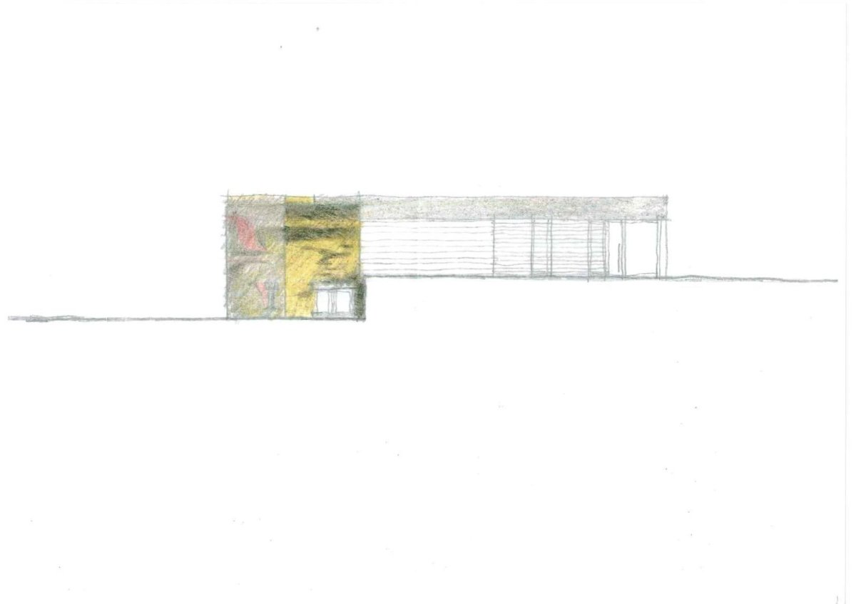 pohled jižní, Vila H, atelier 6,