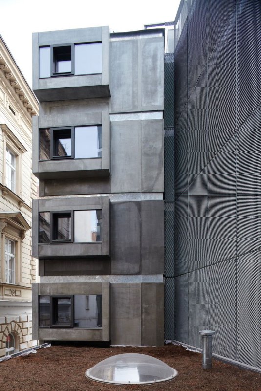 DAM architekti, Bytový dům s tělocvičnou – foto