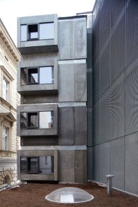 DAM architekti, Bytový dům s tělocvičnou – foto
