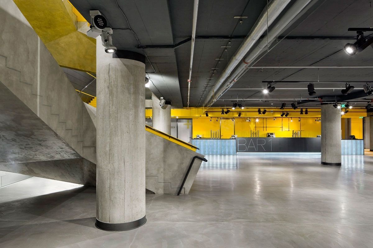 Atelier 8000, Interiér multifunkční haly Forum Karlín - foto