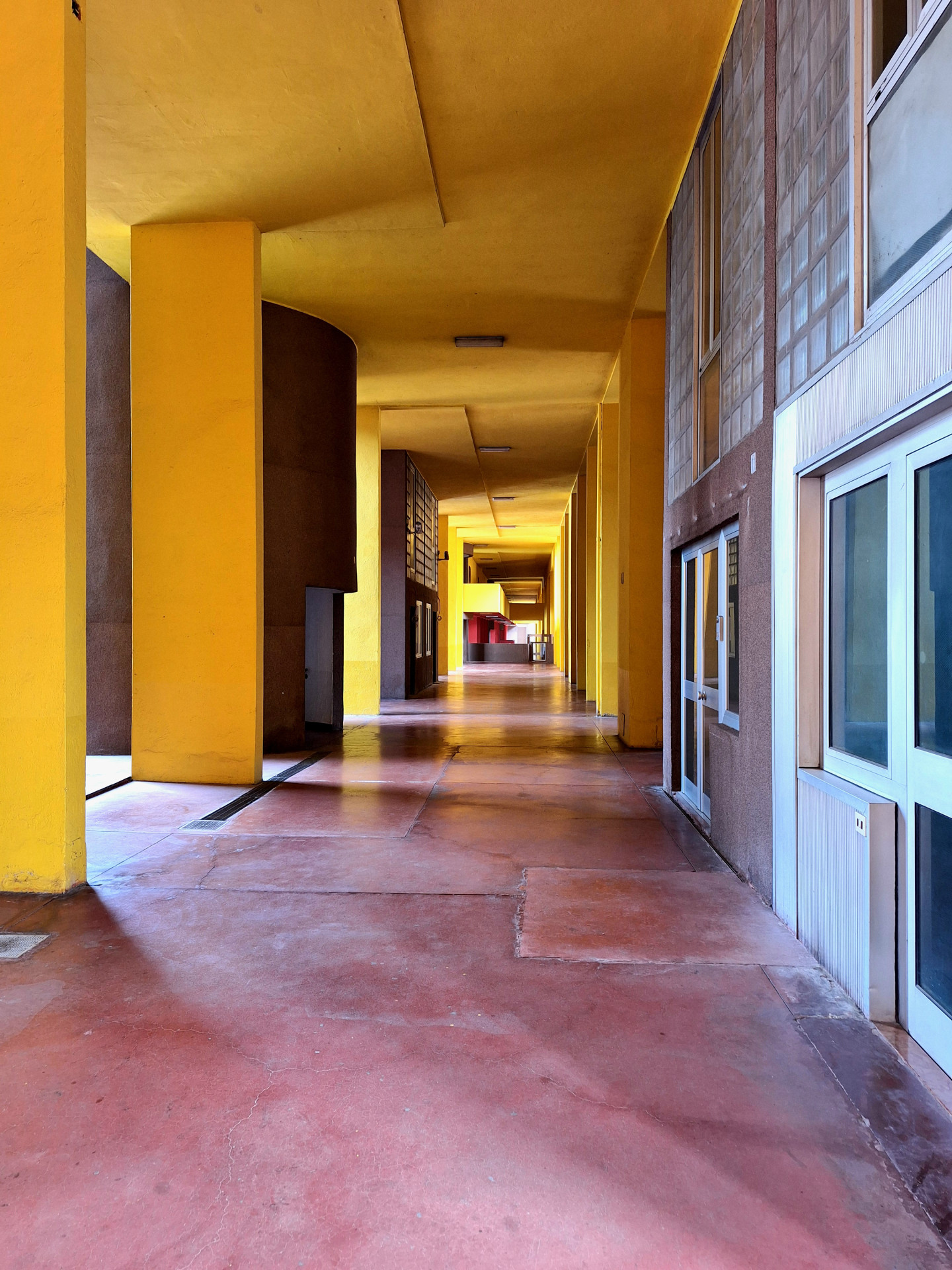 Obytný komplex Monte Amiata, Carlo Aymonino a Aldo Rossi, 1967-1974