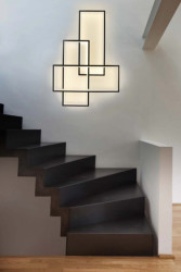 Cinier designové nástěnné světlo Trio LT.Cinier - Mire Vertigo.