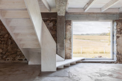 Přeměna stodoly na fotografické studio od Helga Blocksdorf Architektur