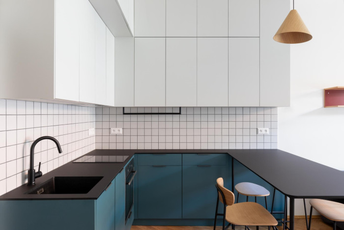 Rekonstrukce bytu v Praze - Holešovicích, Studio Schwestern.