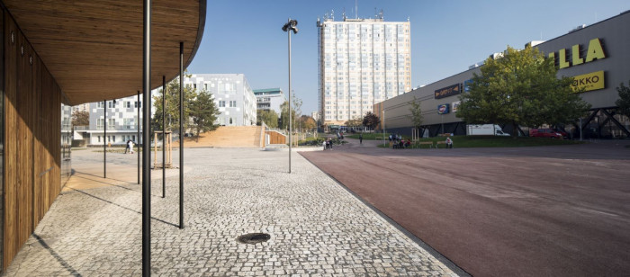 Revitalizace parku a náměstí Krakov v Bohnicích, Rusina Frei architekti